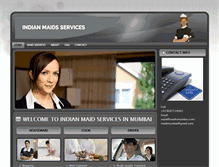 Tablet Screenshot of maidsmumbai.com
